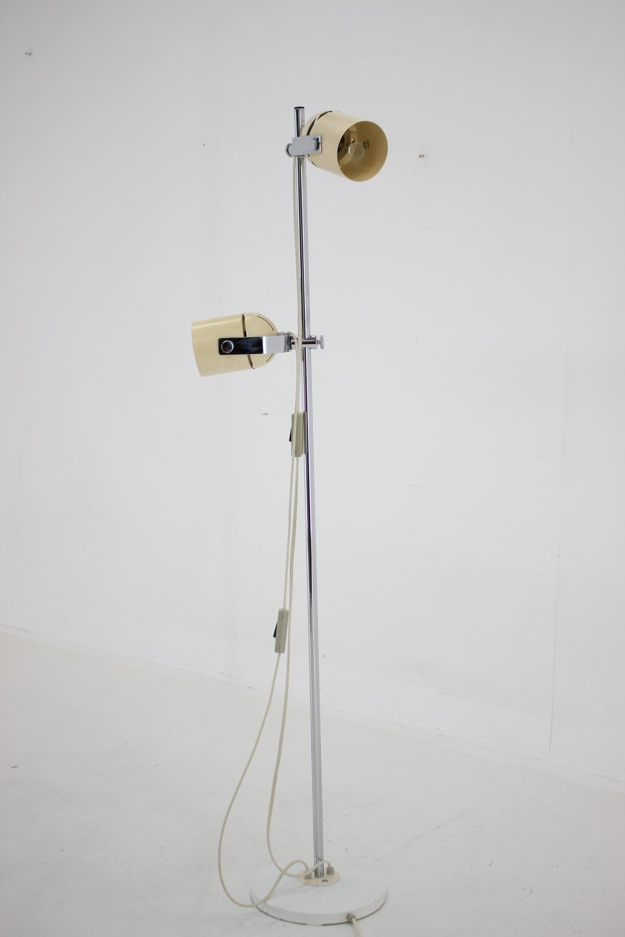 1970s Stanislav Indra Floor Lamp, Czechoslovakia