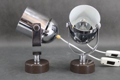 1970s Stanislav Indra Pair Of Wall lamps by Combi Lux, Czechoslovakia