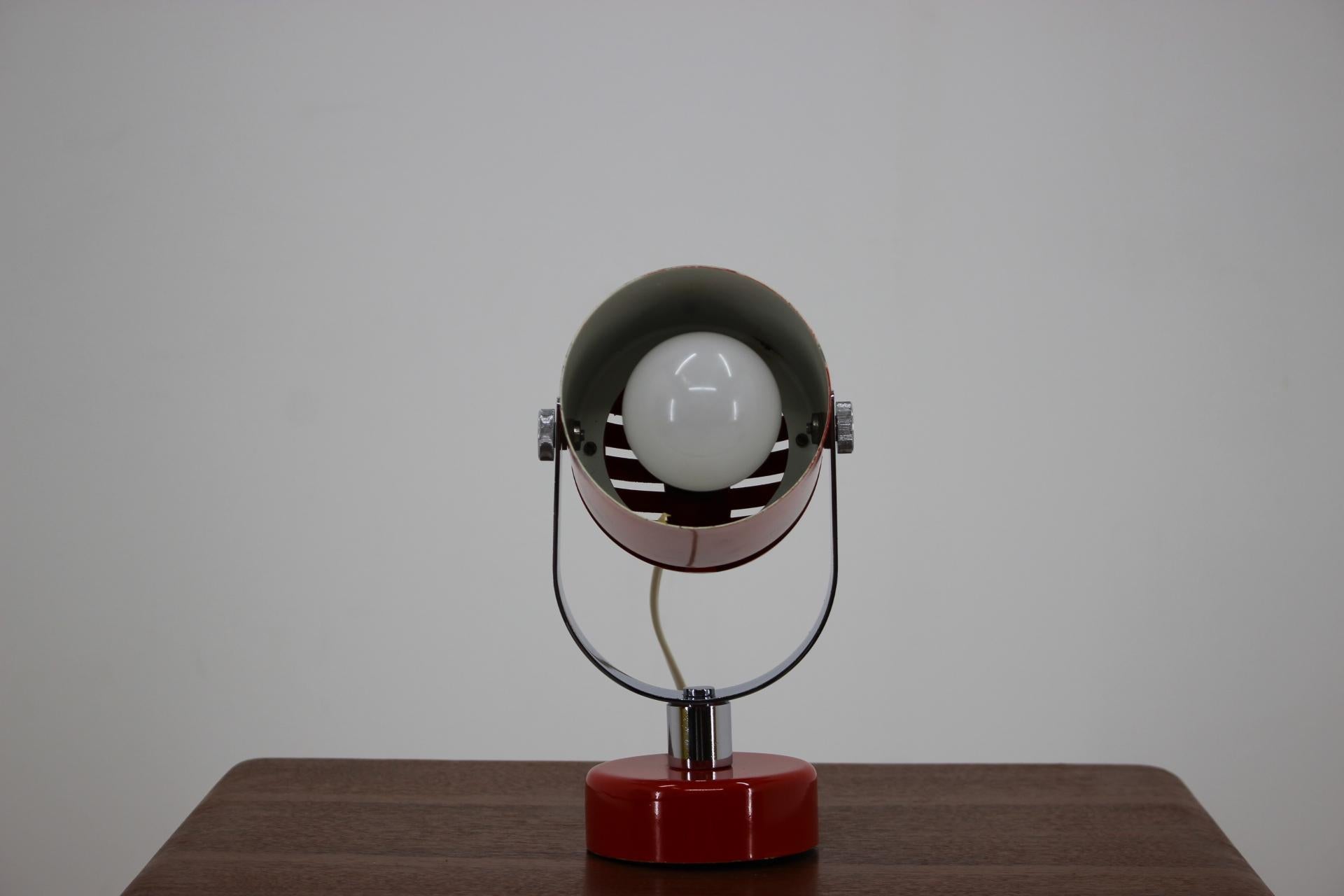 Stanislav Indra, Wand- oder Tischlampe, Tschechoslowakei, 1970er Jahre (Moderne der Mitte des Jahrhunderts) im Angebot