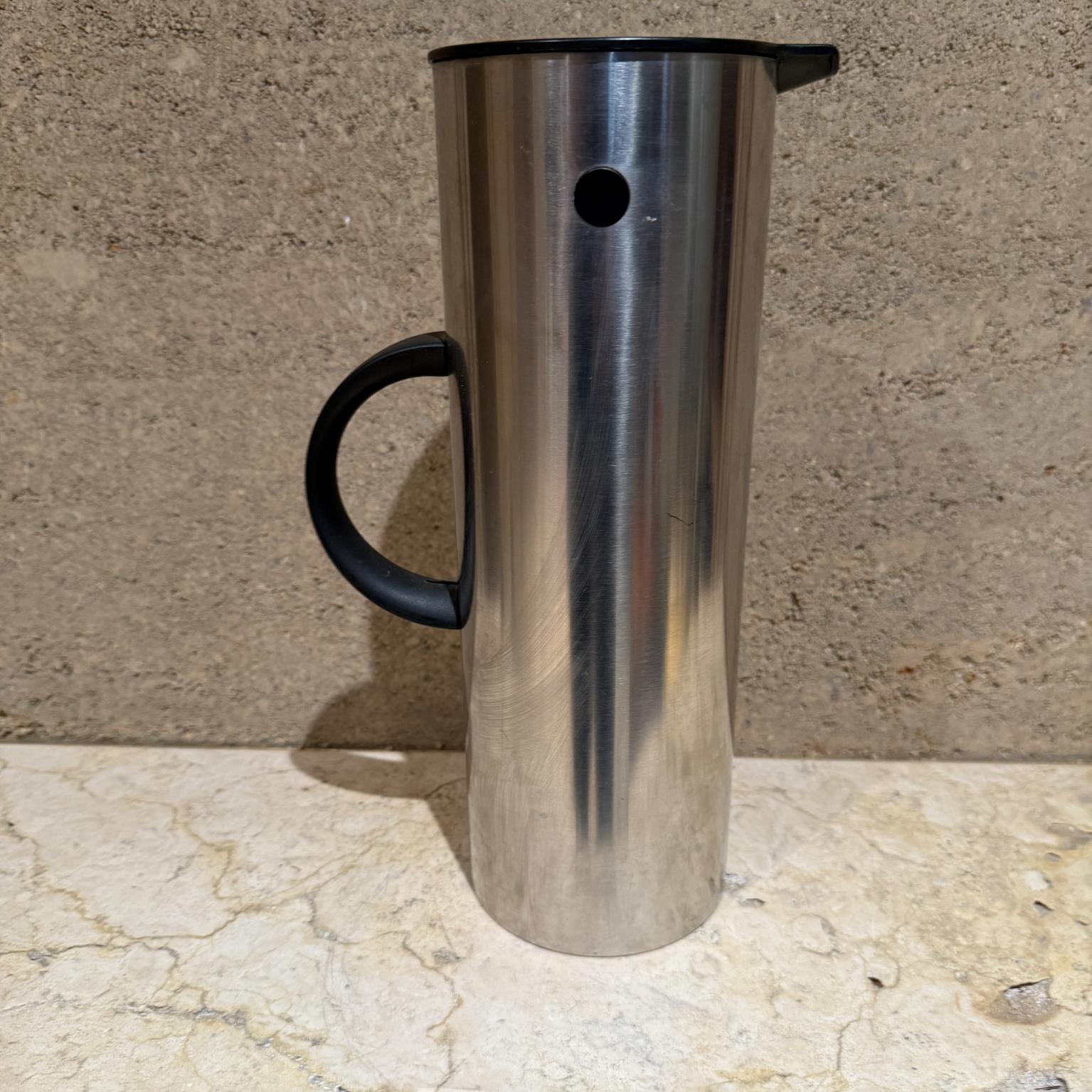 Stainless Steel 1970s Stelton EM Stainless Pitcher Erik Magnussen Denmark For Sale