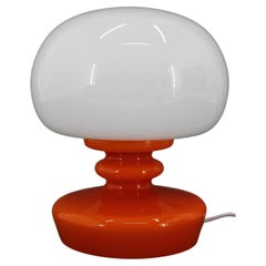 1970s Stepan Tabery Opaline Glass  Table Lamp, Czechoslovakia