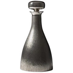 Used Sterling Silver Decanter, Hallmarked 1973