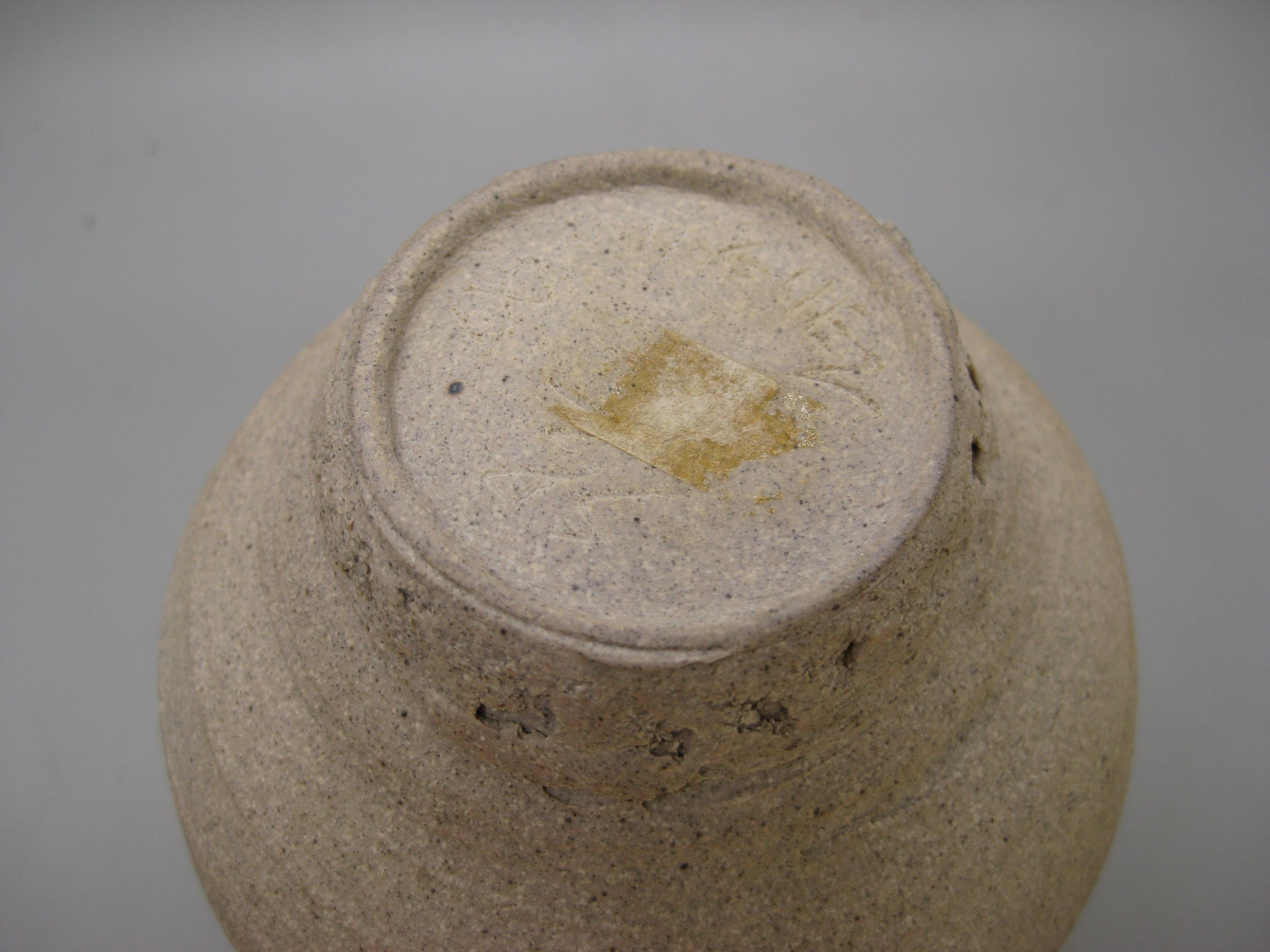 Vaso di erbacce in gres di Steve Dominguez California San Diego Studio Pottery, anni '70 in vendita 5