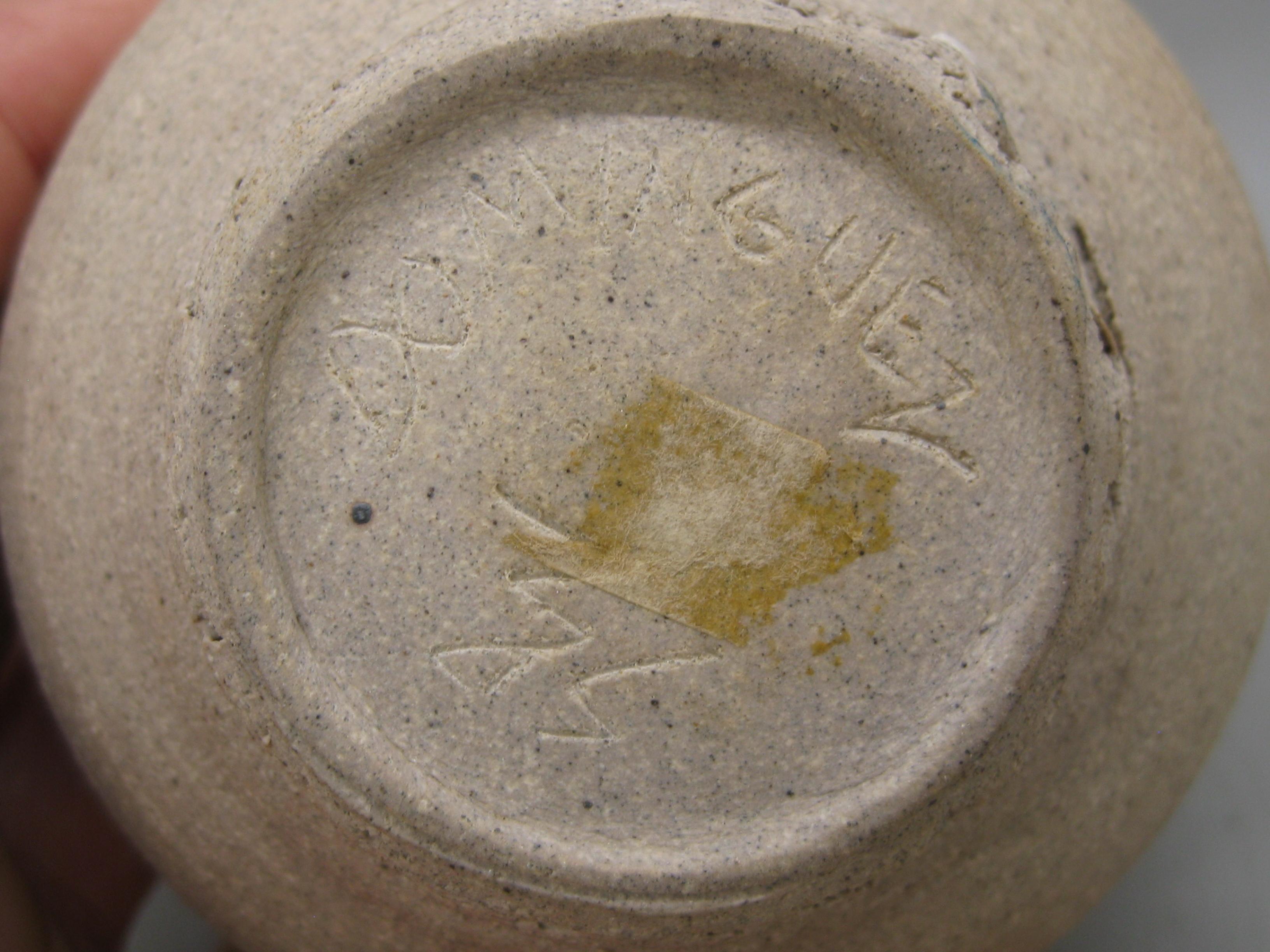 Vaso di erbacce in gres di Steve Dominguez California San Diego Studio Pottery, anni '70 in vendita 6