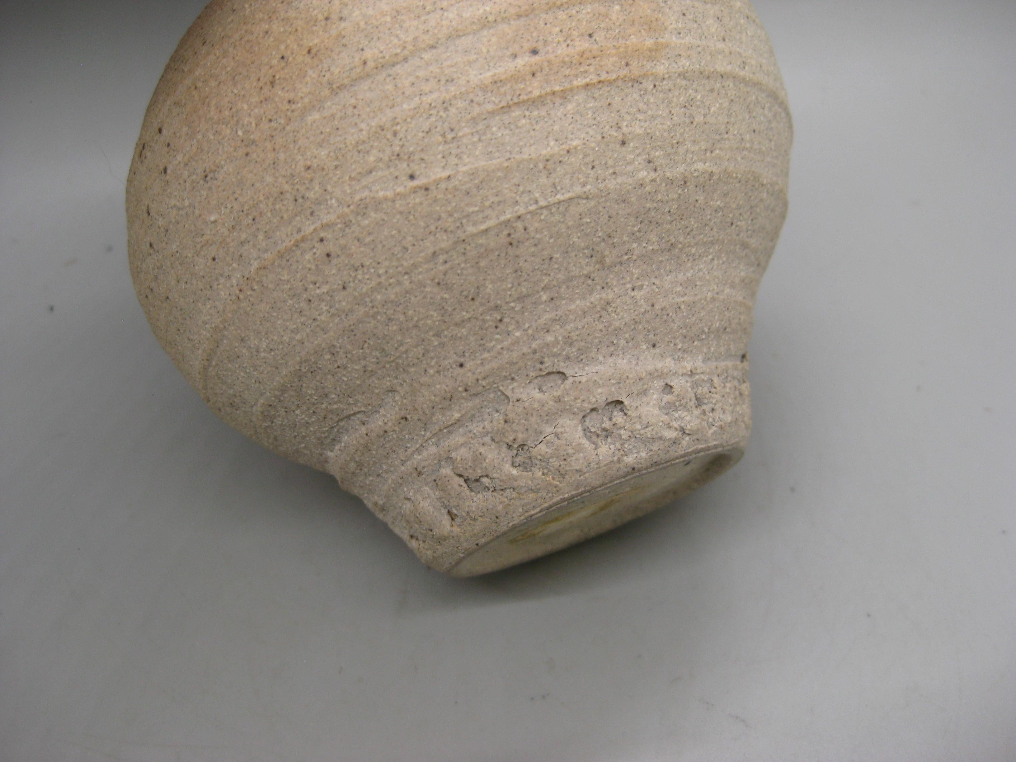 Vaso di erbacce in gres di Steve Dominguez California San Diego Studio Pottery, anni '70 in vendita 3