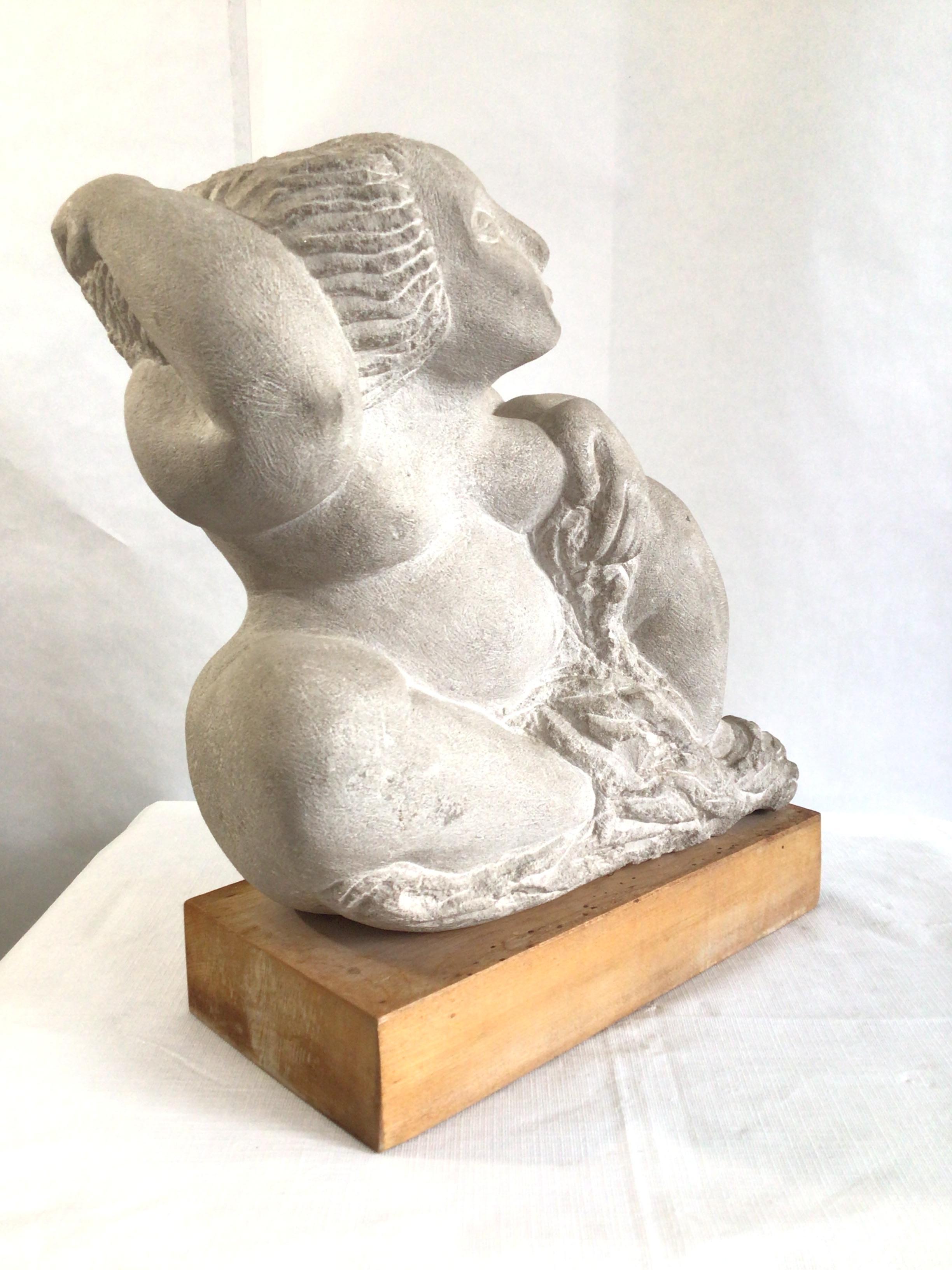 voluptuous woman sculpture