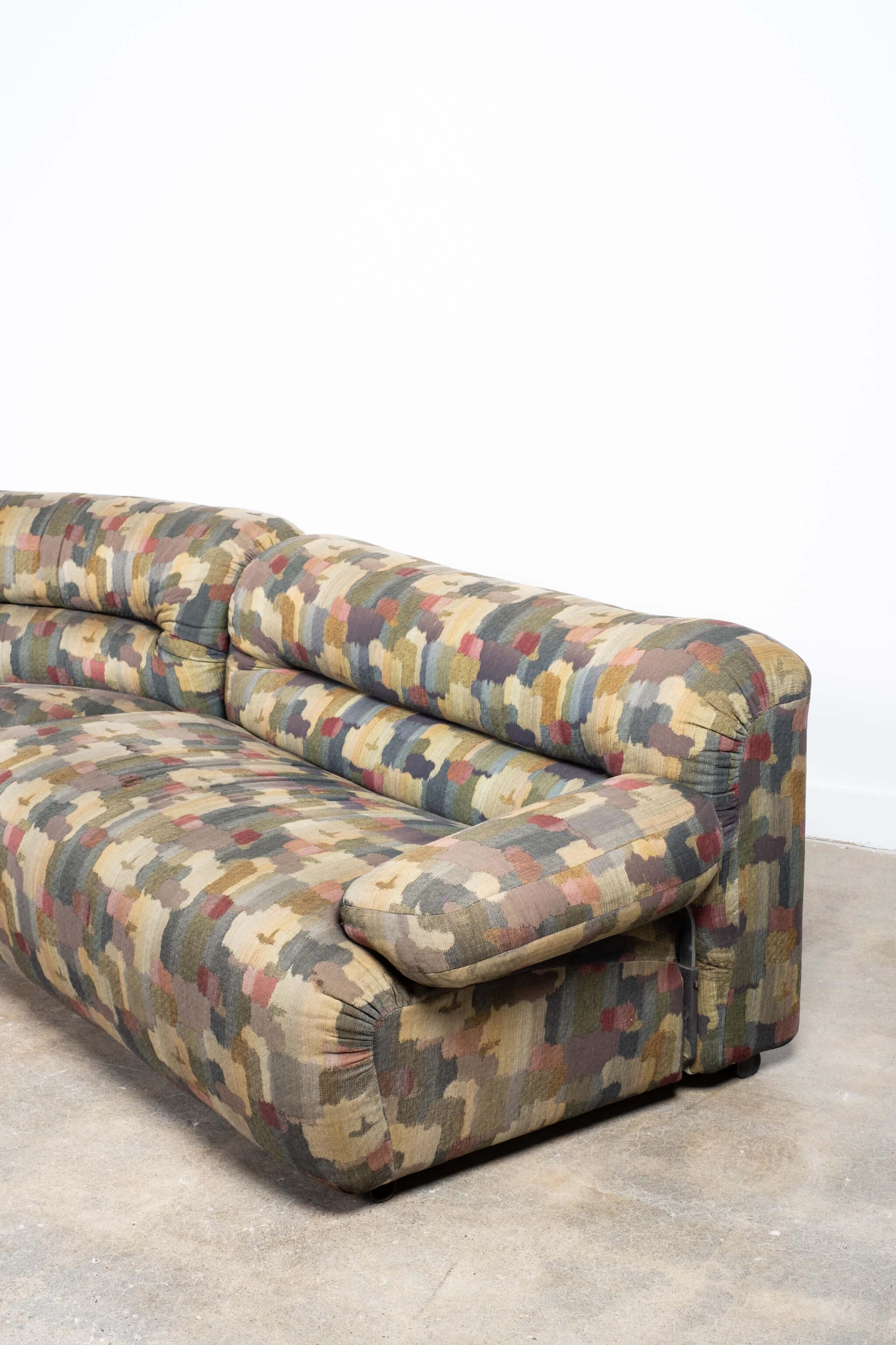 1970er Stringa 3-teiliges Sofa von Titina Ammannati & Giampiero Vitelli (Ende des 20. Jahrhunderts)