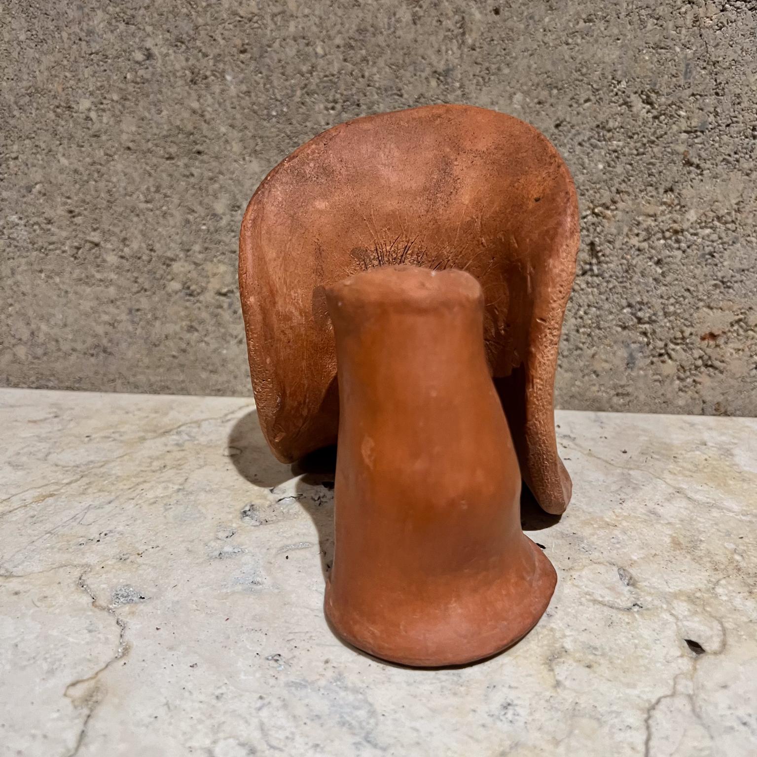 XX secolo Studio A 1970 Art Pottery Scultura astratta Zoccolo in vendita