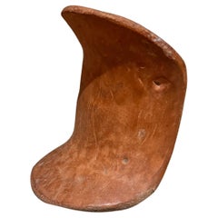 1970s Studio Art Pottery Abstract Sculpture Hoof