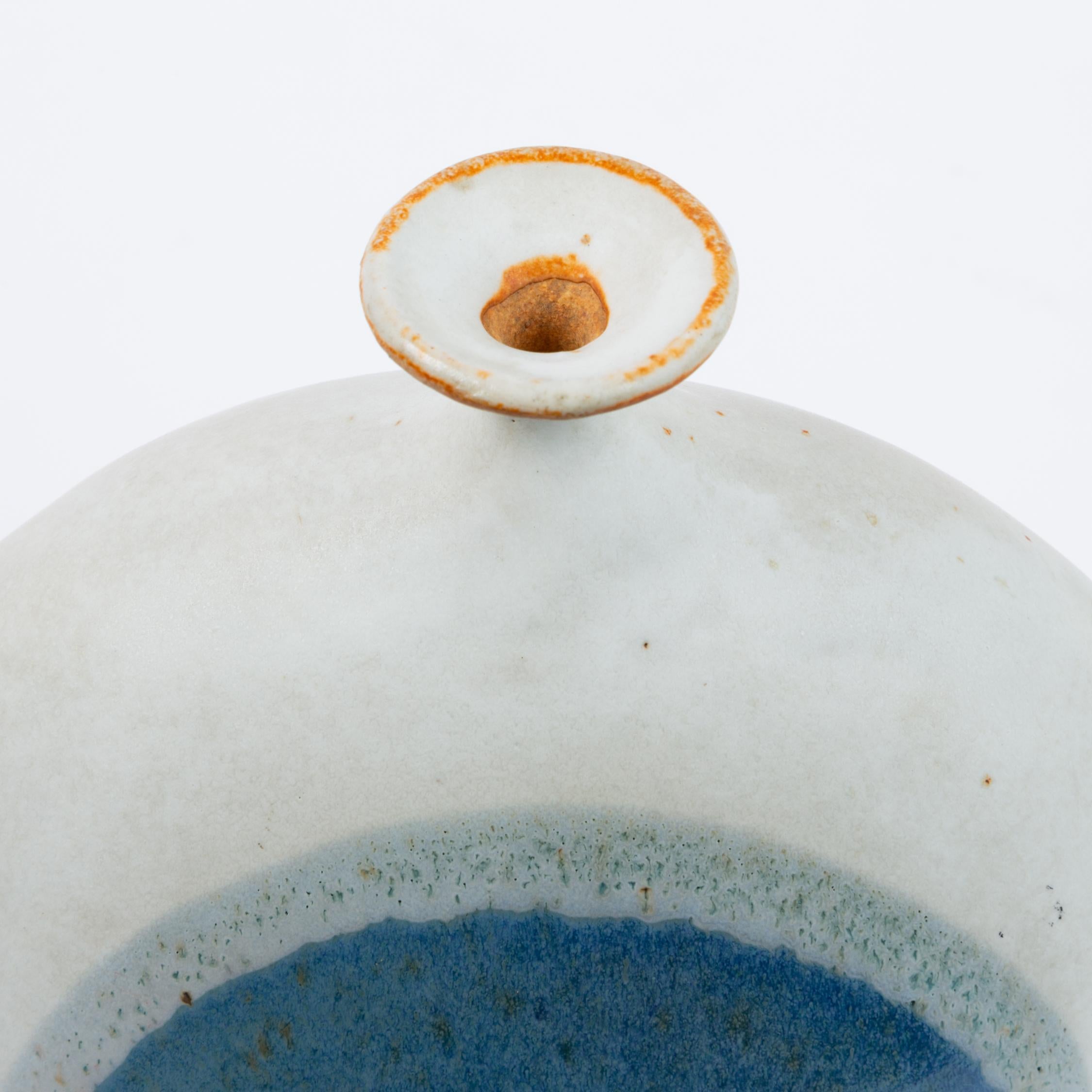 1970s Studio Pottery Bud Vase by Isabel Parks 5