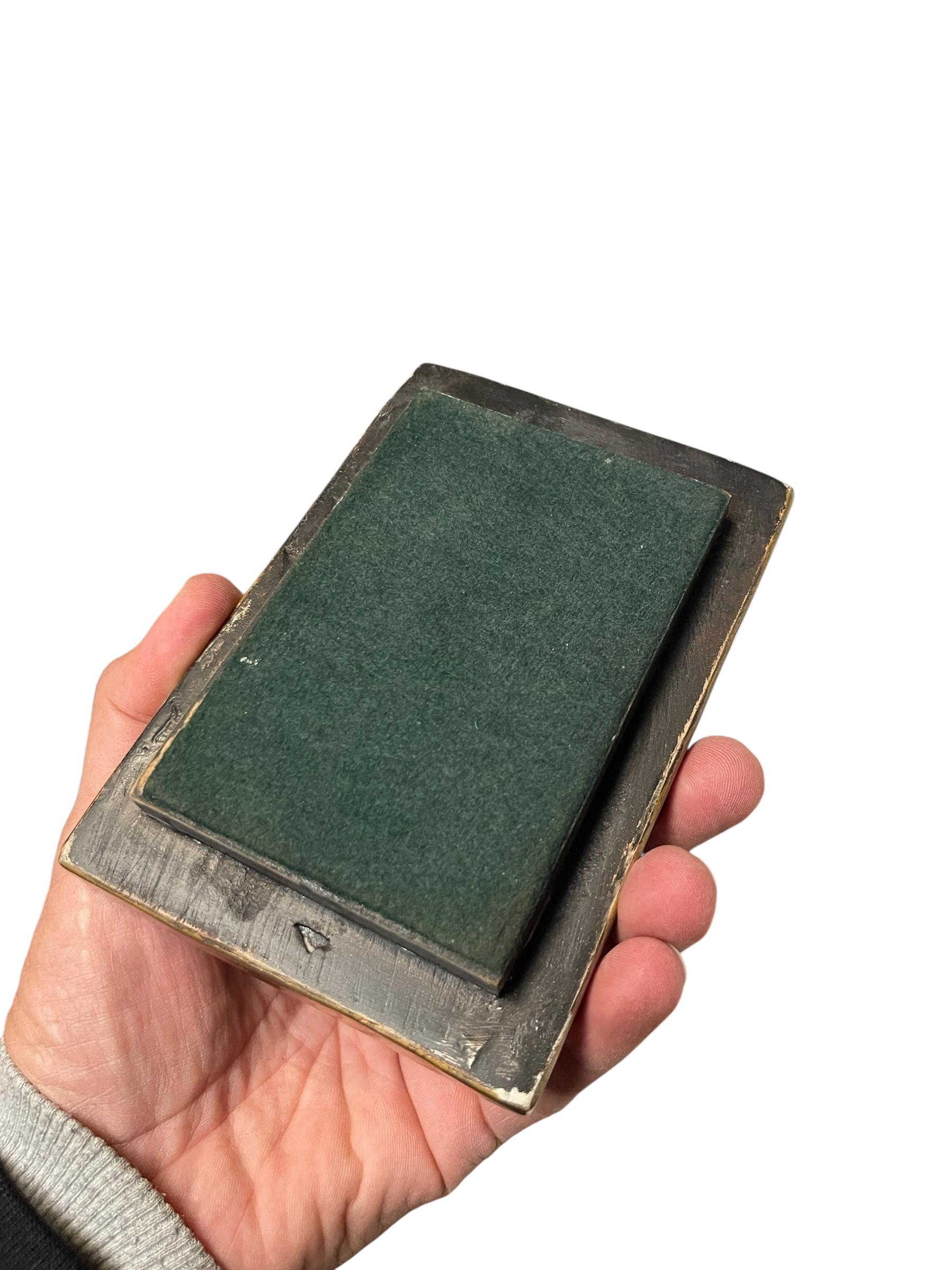 Rare 1970's decorative Ceramic box designed by famous artist Mithé Espelt
Documented on the book about the artist work