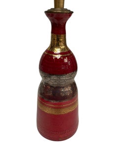 1970's Studio pottery ceramic lamp by Georges Pelletier