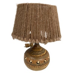 Lampe Studio pottery céramique de Georges Pelletier des années 1970