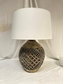 Lampe en céramique de Studio Pottery du Vieux Moulin Vallauris, 1970