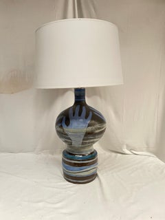 Lampe Studio pottery céramique de Vallauris des années 1970