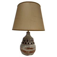 Lampe Studio pottery céramique de Vallauris des années 1970