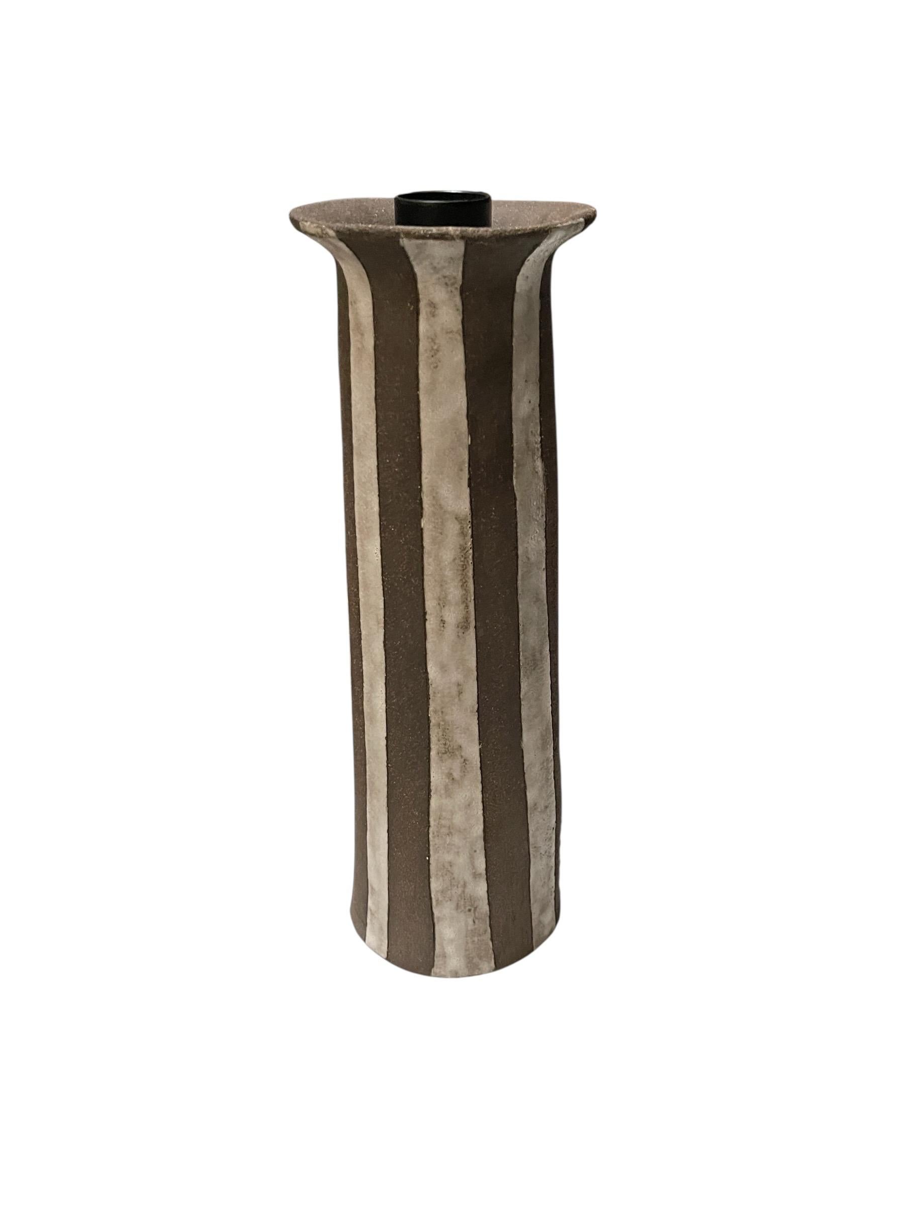 1970's Studio pottery ceramic lamp For Sale 1
