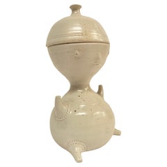 1970's Studio Pottery Keramikvase von Vallauris