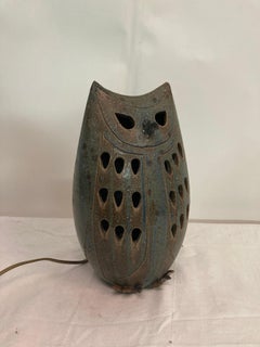 1970's Studio pottery lamp By Vallauris