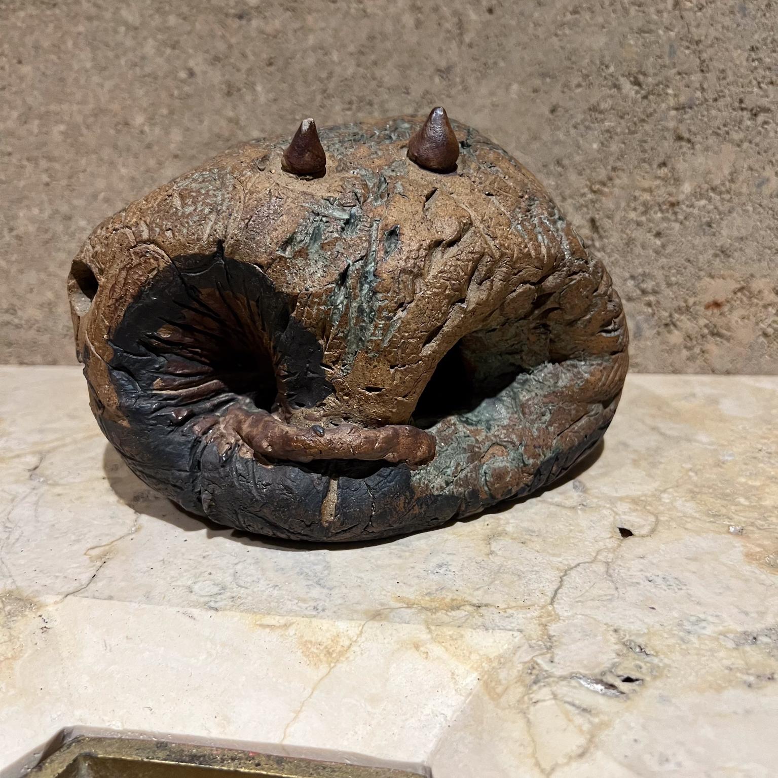 1970s Studio Pottery Sculptural Art Abstract Sphere For Sale 2