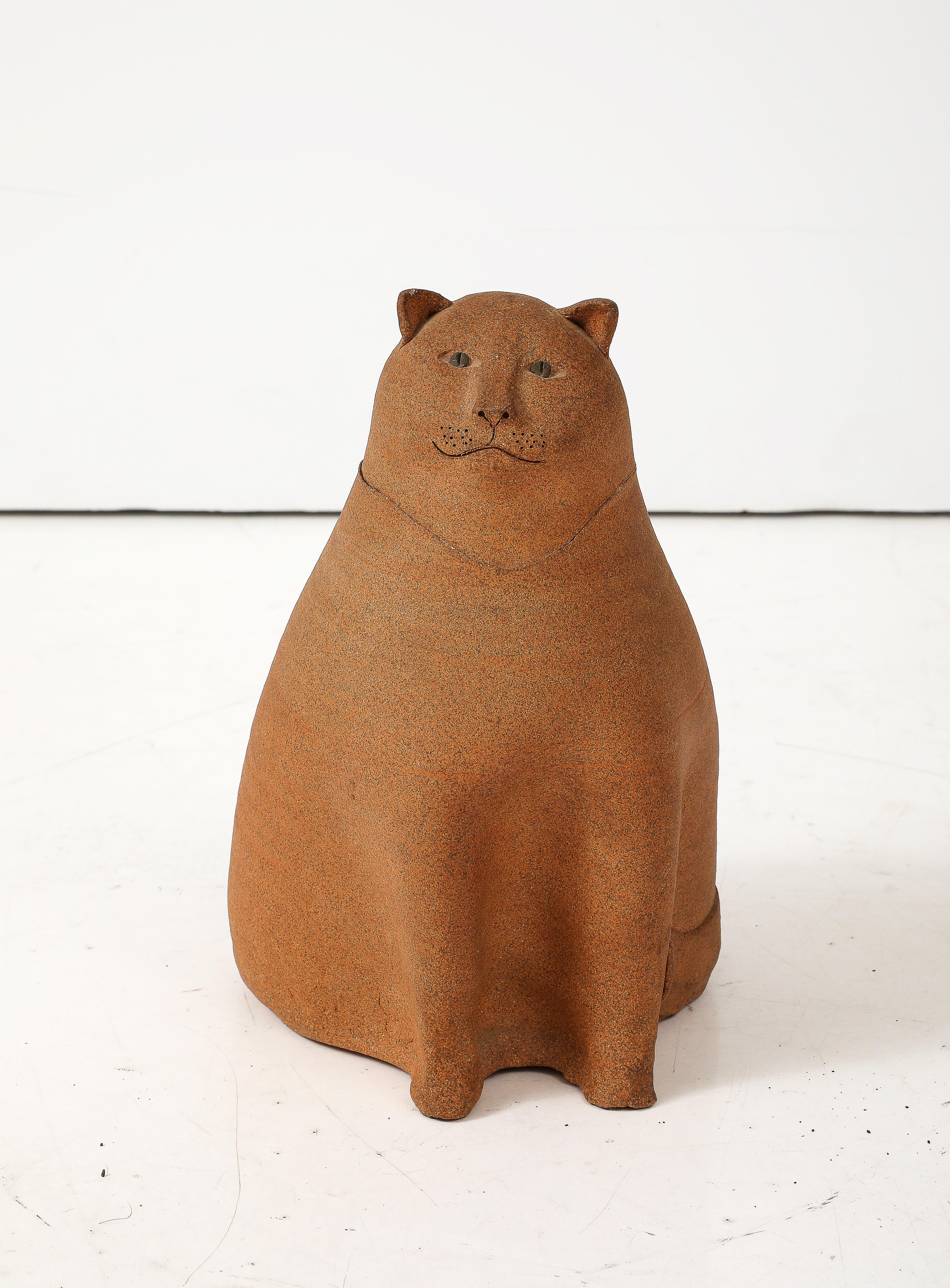 1970's Studio pottery terracotta ceramic pot 
Certainly Vallauris France
One of a kind