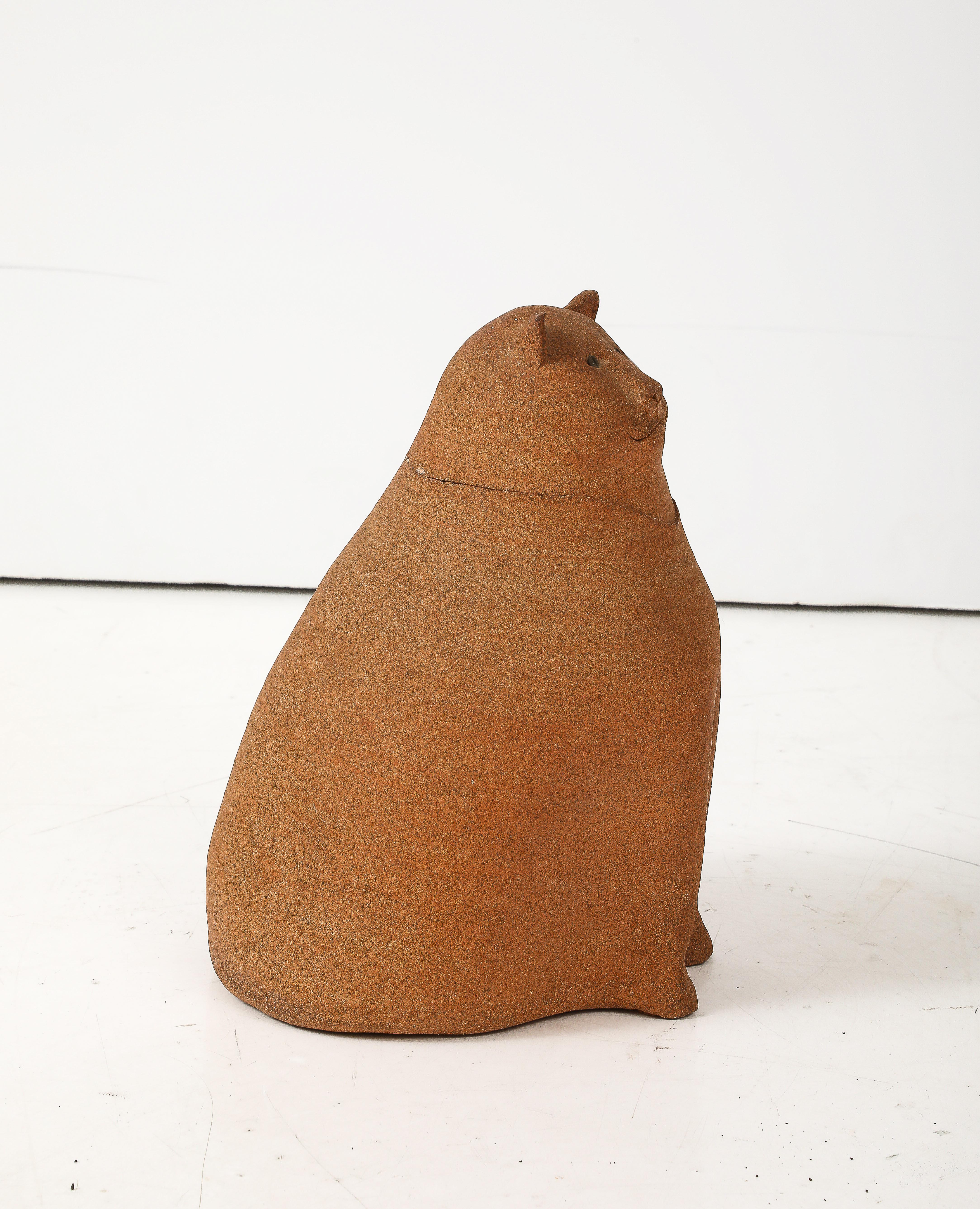 1970's Studio pottery Terracotta 