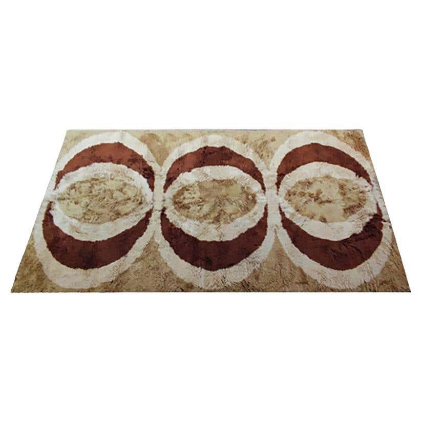 1980s Woolen Rug by Missoni for T&J Vestor called