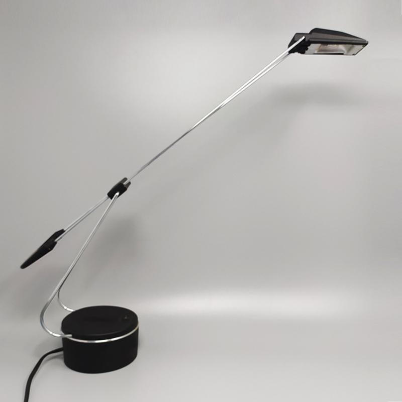 1970s Stunning Halogen Table Lamp by Gabriele Basilico for Alva-Line, Model 