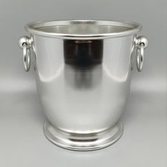 Mid-Century Modern Ice Bucket by ARIR, Aluminum, Made in Italy, 1970