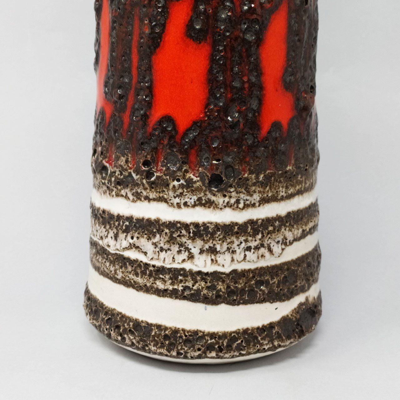 1970er Jahre Atemberaubende Original Big Scheurich Lava Vase (Ende des 20. Jahrhunderts) im Angebot