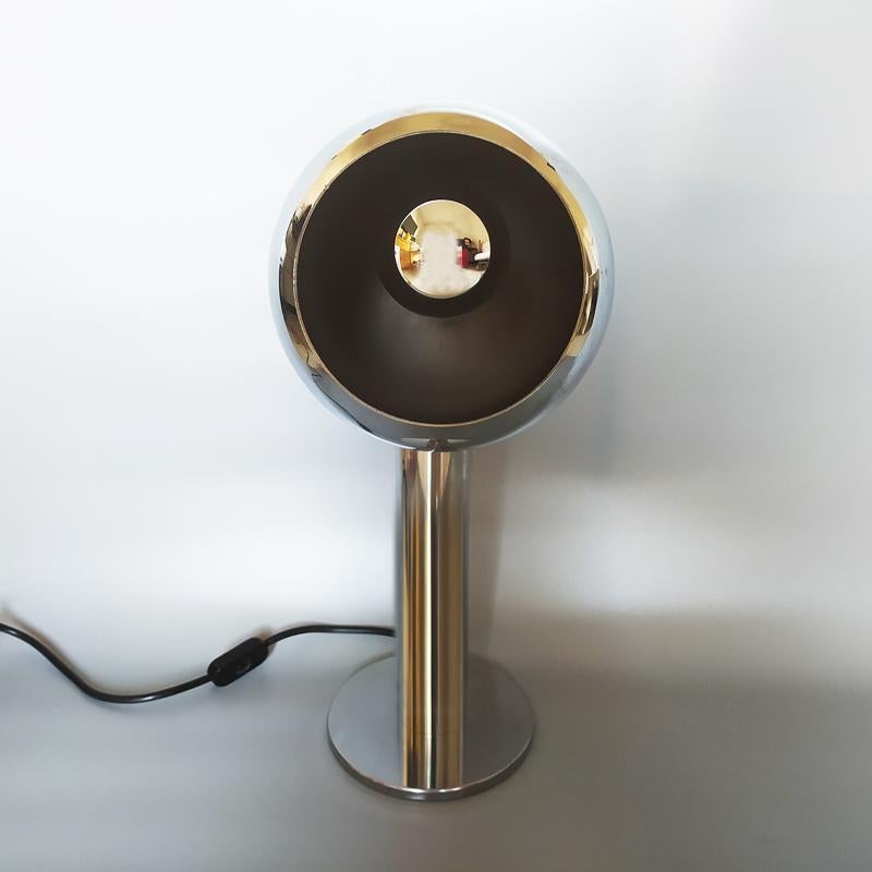 1970s Stunning Original Vintage Table Lamp by Zonca. Made in Italy In Good Condition For Sale In Milano, IT