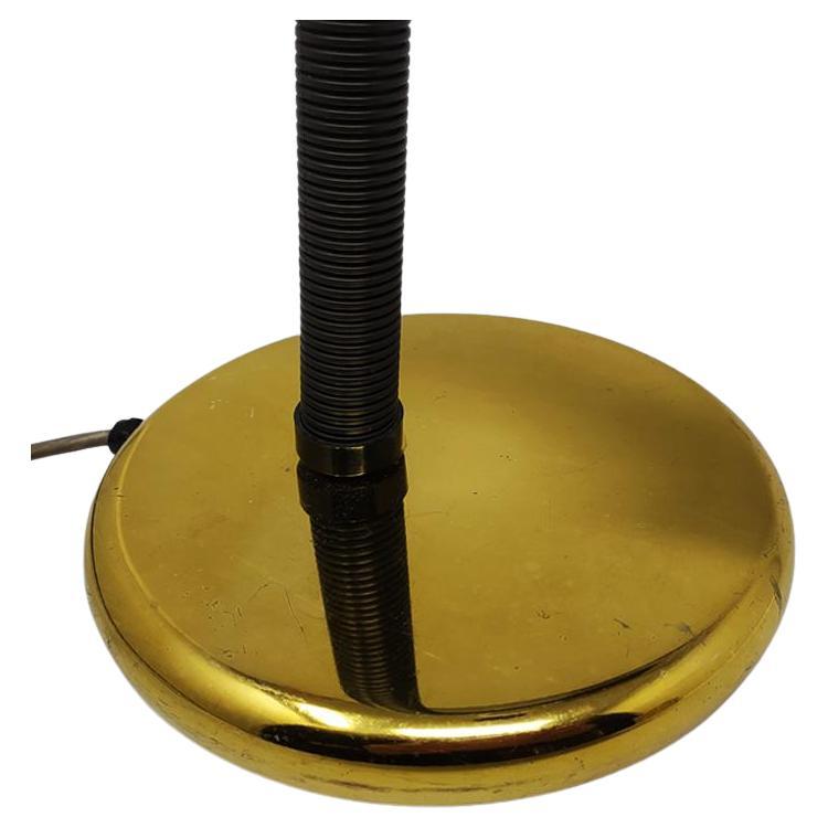 1970s Stunning Original Vintage Table Lamp in Brass design Targetti-Sankey. Made in Italy. The lamp works perfectly and is in excellent condition. It's a true piece of modern art.
Dimensions:
7,1 x 7,1 x 15,74H inches
L 17 cm x 17P cm x 40H cm