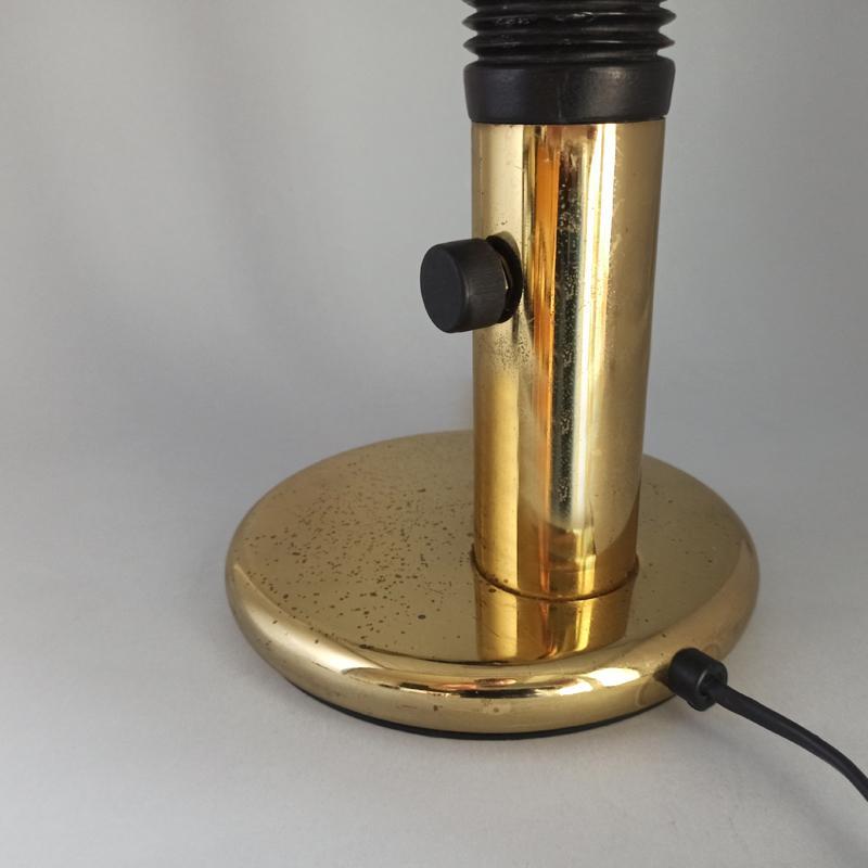 Metal 1970s Stunning Original Vintage Table Lamp design Made in Italy by Targetti For Sale