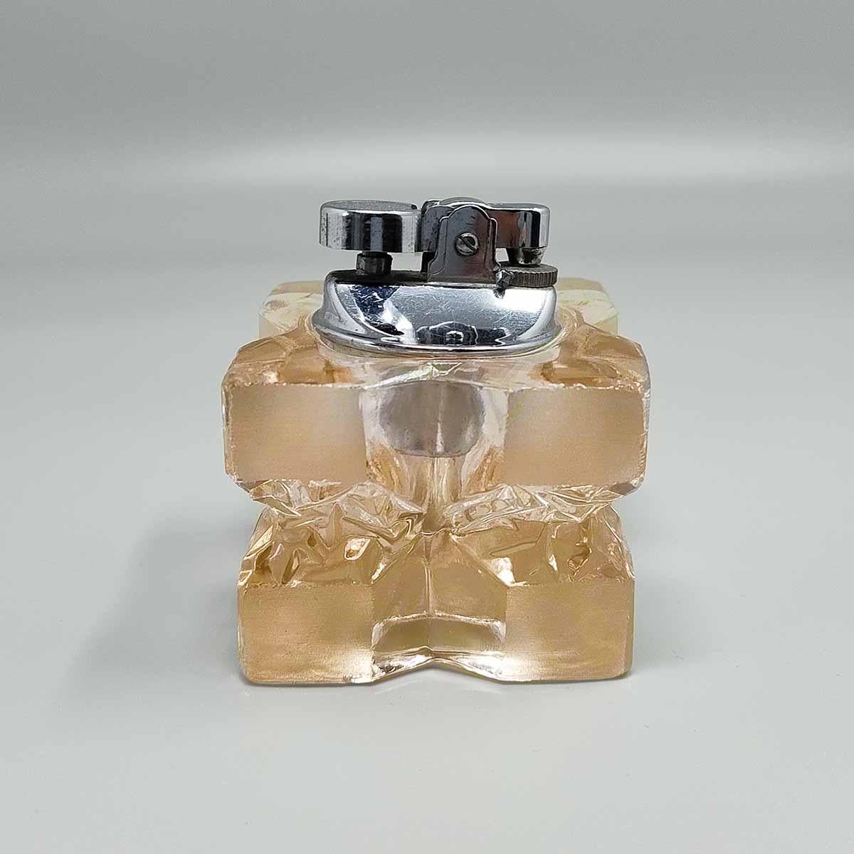 Impresionante juego de fumar morado de los años 70, de Antonio Imperatore, en cristal de Murano. Italiano en venta