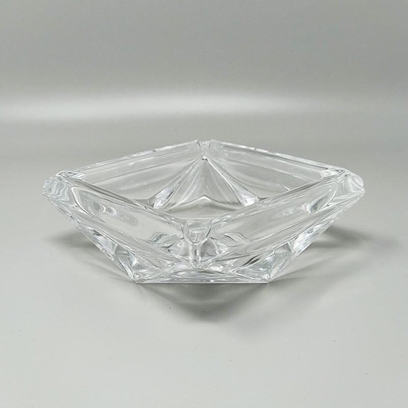 1970s Stunning Smoking Set in Crystal By Cristal D'Arques. Made in France. 3