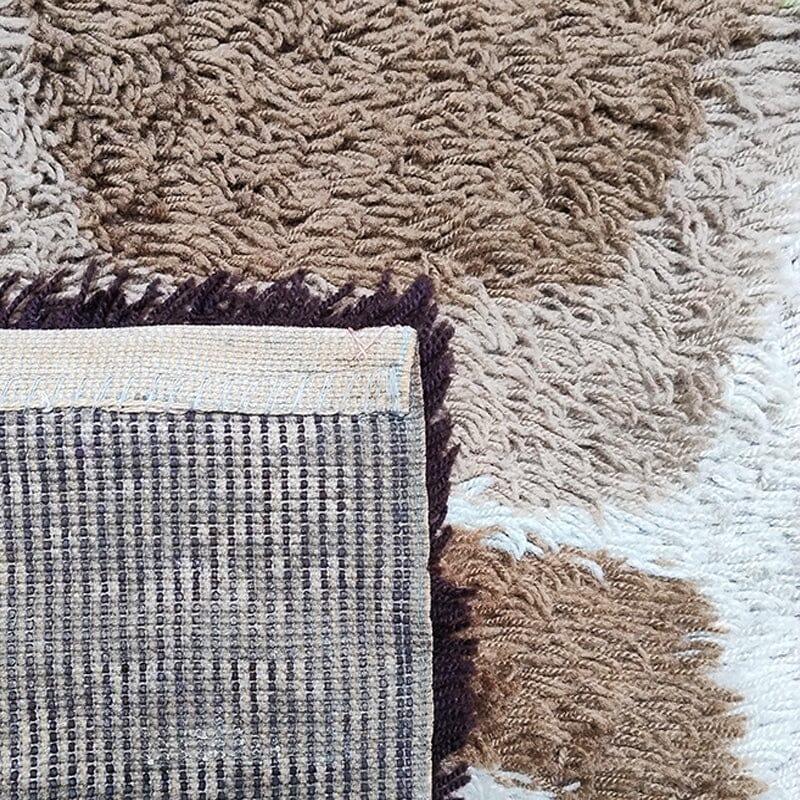 1970s Stunning  Tapis A Space en laine. Fabriqué en Italie en vente 1