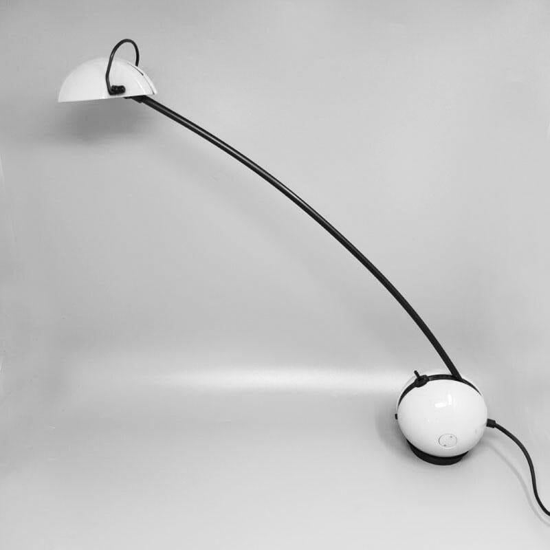 Mid-Century Modern 1970s Stunning White Table Lamp 