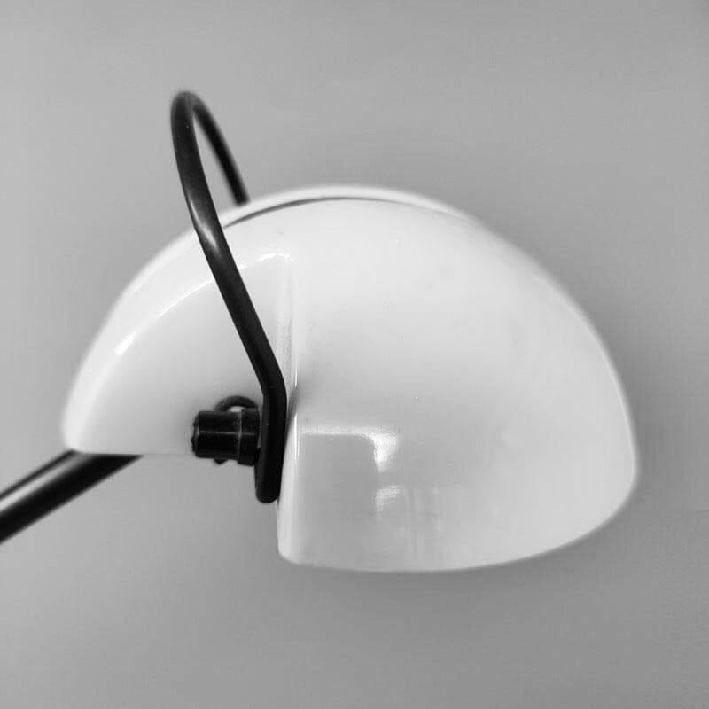 italien 1970s Stunning White Table Lamp 