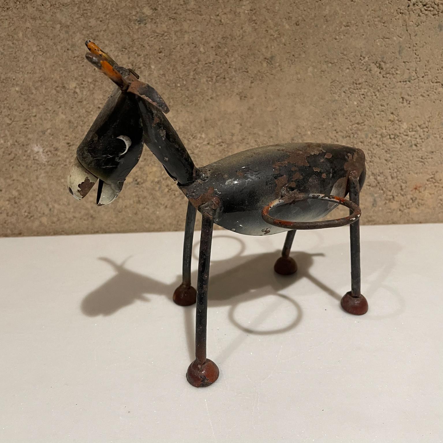 Mid-Century Modern 1970s Style Manuel Felguerez Modernist Black Donkey Valet Caddy Viva Mexico For Sale