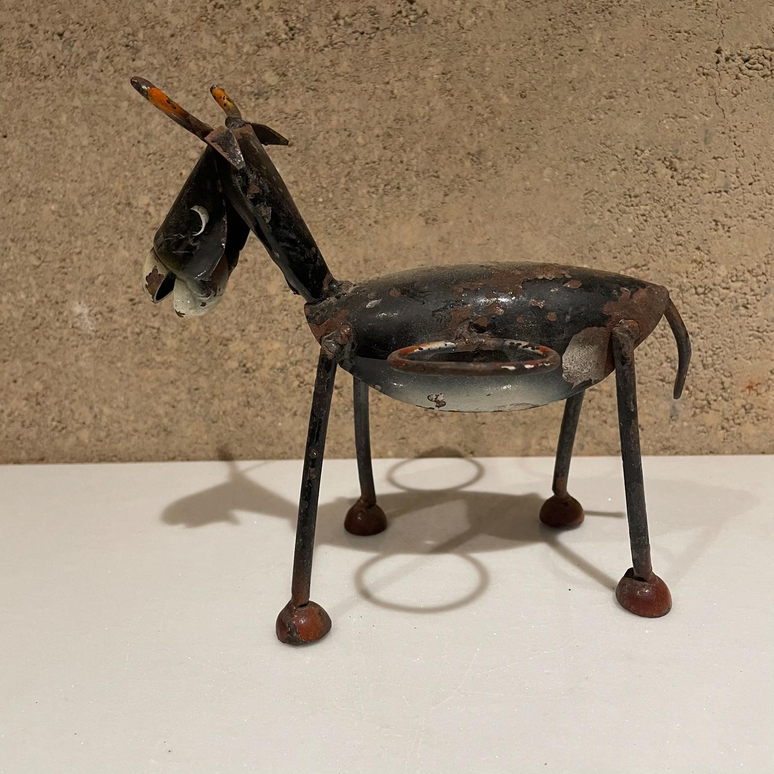 1970s Style Manuel Felguerez Modernist Black Donkey Valet Caddy Viva Mexico In Good Condition For Sale In Chula Vista, CA