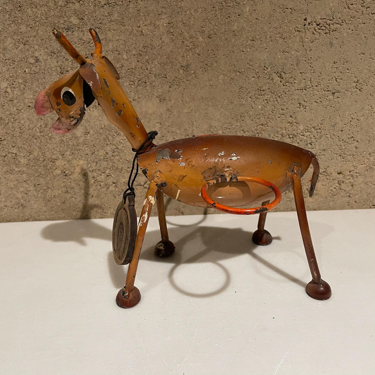 Late 20th Century 1970s Style Manuel Felguerez Modernist Brown Donkey Valet Caddy Viva Mexico For Sale
