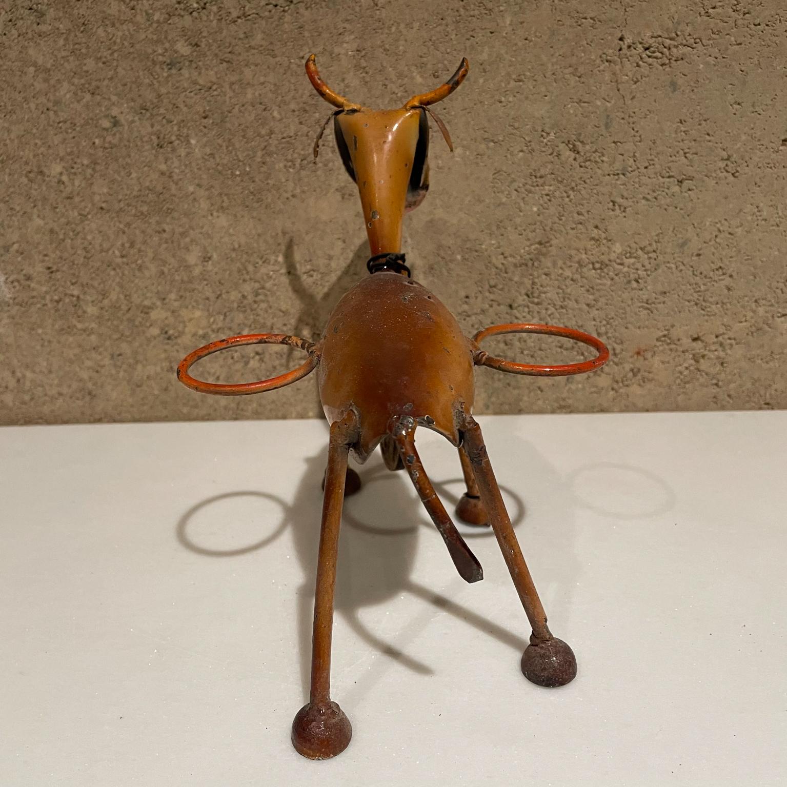 1970er Jahre Stil Manuel Felguerez Modernistischer brauner Donkey Caddy Viva Mexico im Angebot 1