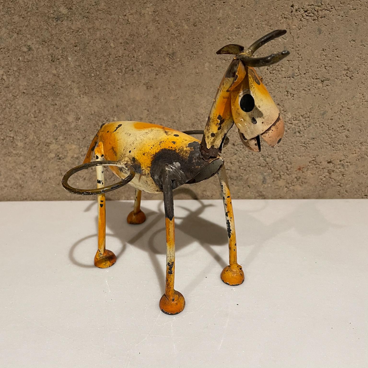 1970er Jahre Stil Manuel Felguerez Modernistische gelbe Donkey Caddy Viva Mexico im Angebot 3