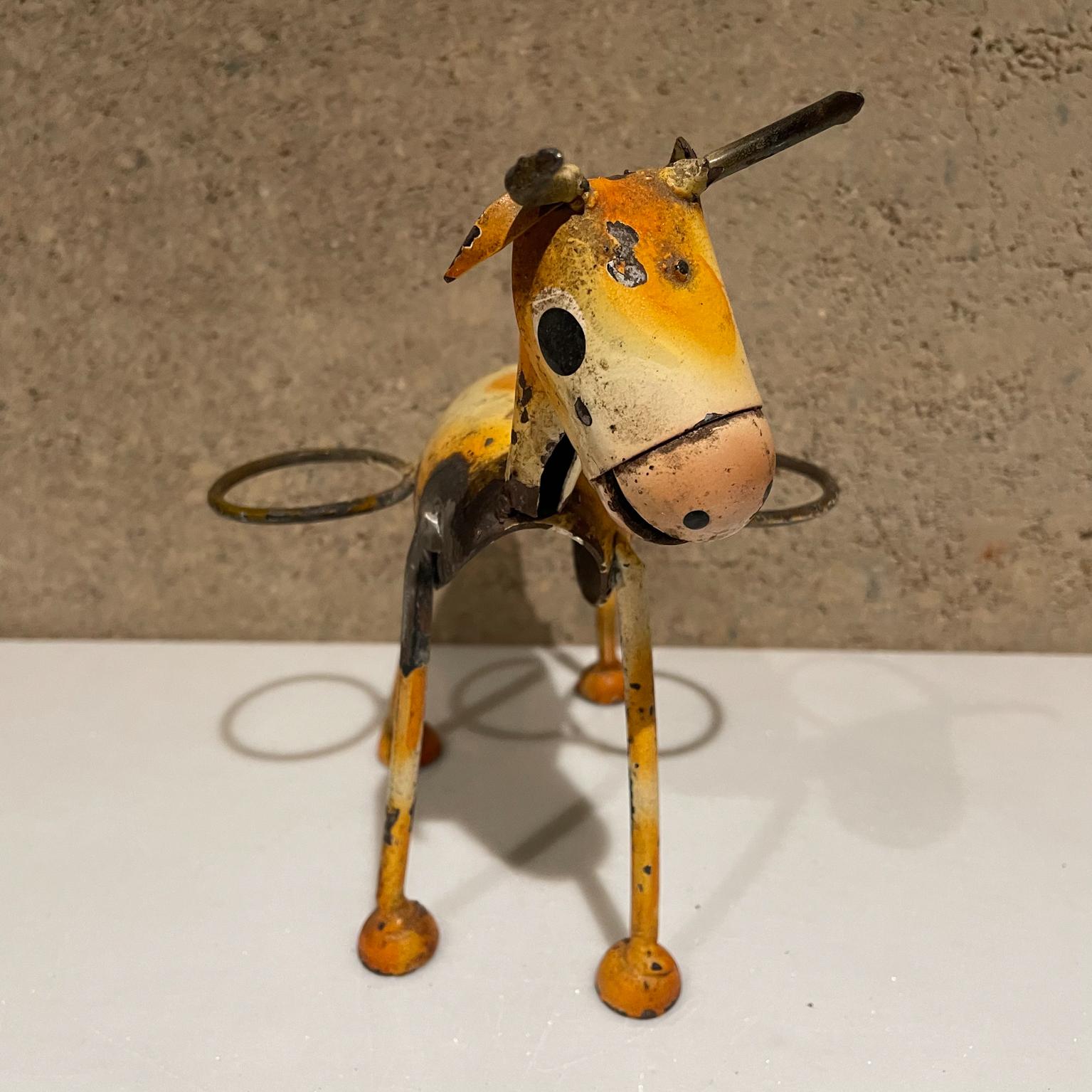 1970er Jahre Stil Manuel Felguerez Modernistische gelbe Donkey Caddy Viva Mexico (Moderne der Mitte des Jahrhunderts) im Angebot