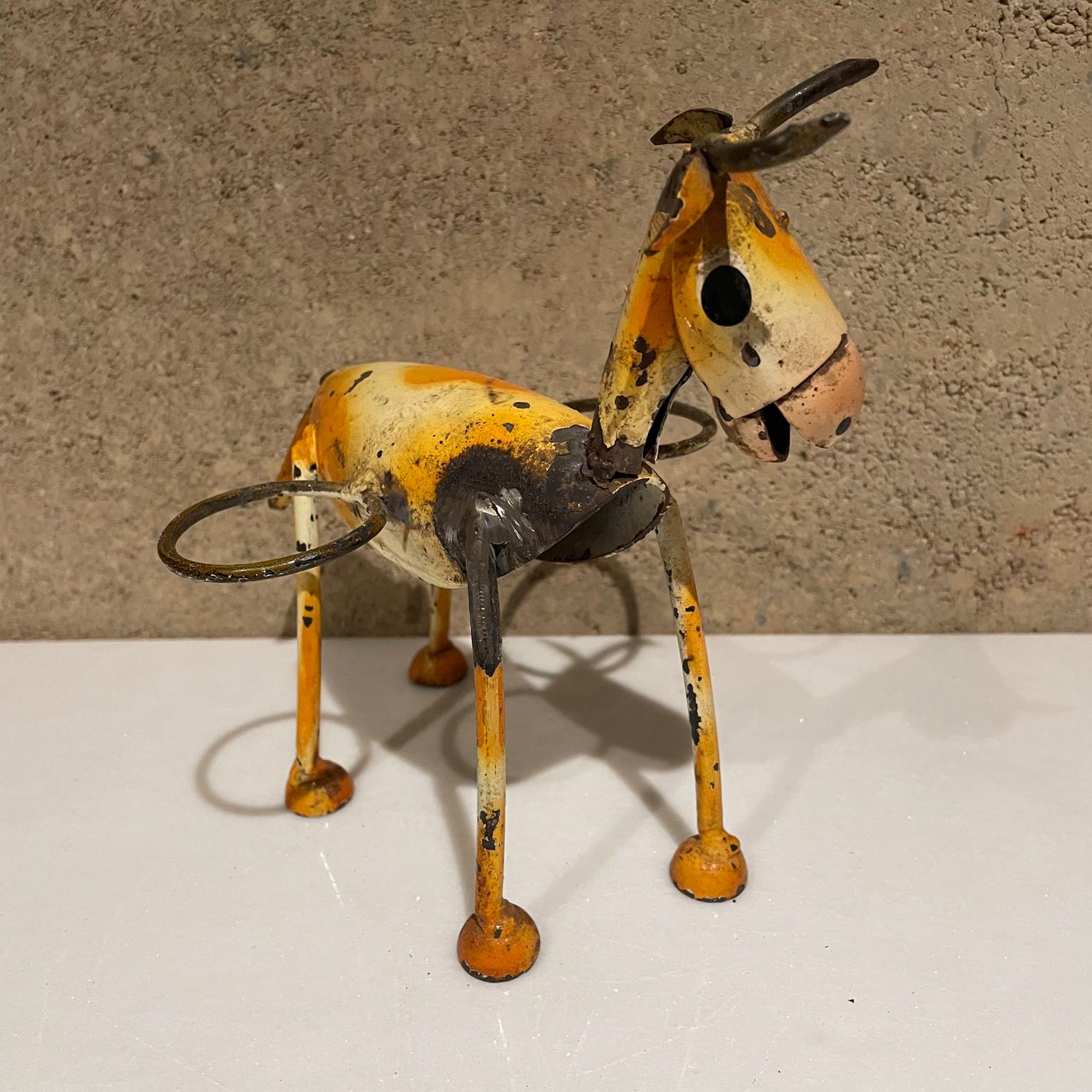 Mexican 1970s Style Manuel Felguerez Modernist Yellow Donkey Valet Caddy Viva Mexico For Sale