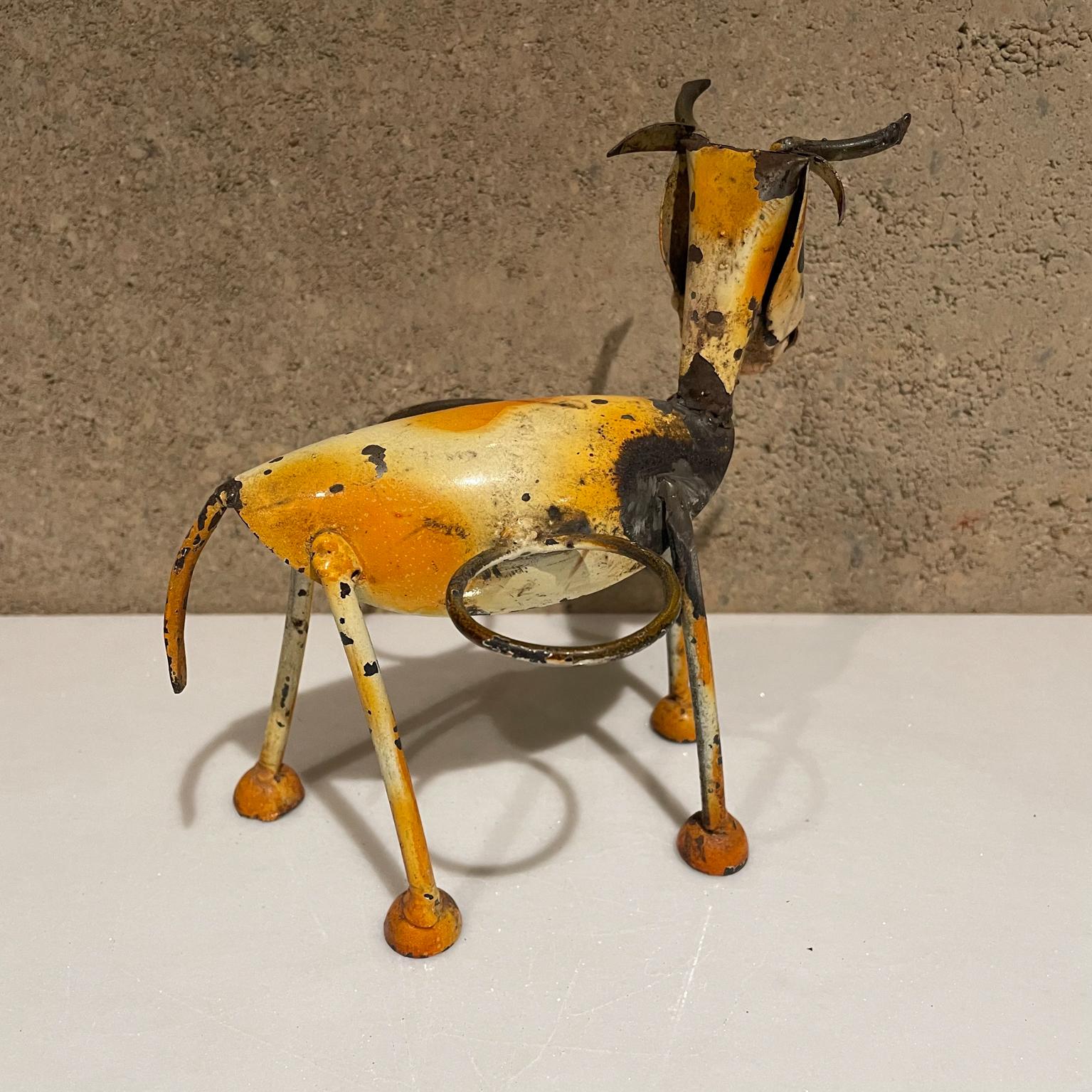 1970er Jahre Stil Manuel Felguerez Modernistische gelbe Donkey Caddy Viva Mexico im Angebot 2