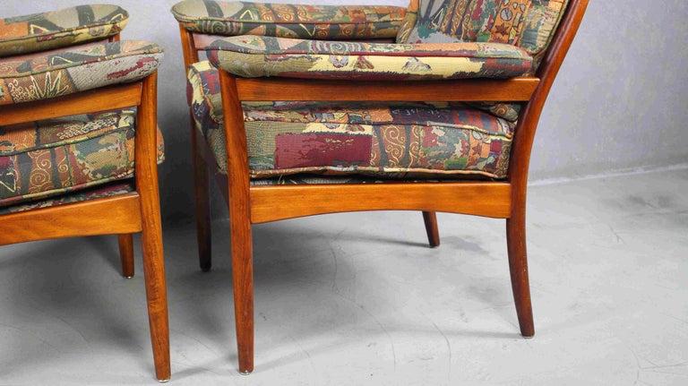 1970s Swedish Easy Chairs by Gote Mobler For Sale 2