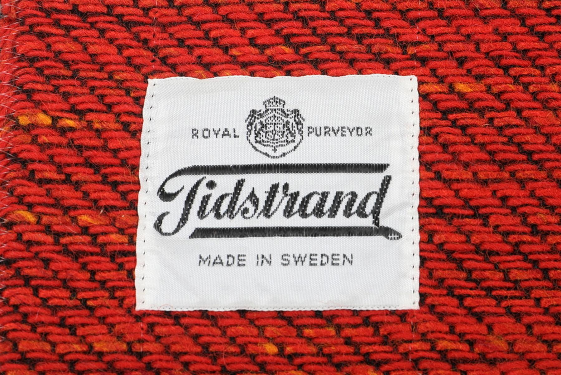 Origin: Sweden
Designer: Unknown
Manufacturer: Tidstrands
Era: 1970s
Materials: Wool
Measurements: 29? wide x 36.5? tall

Condition: In excellent original condition.
