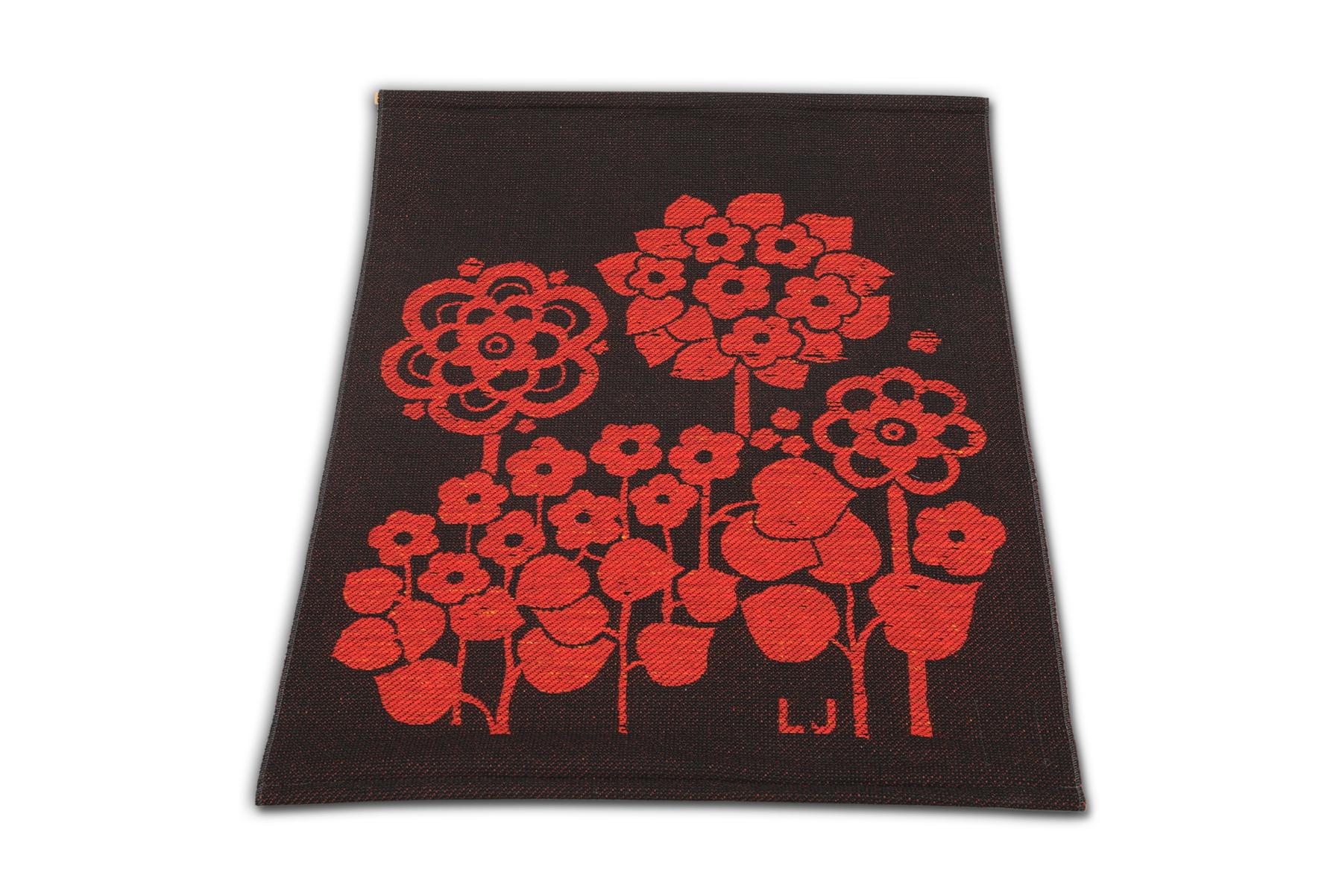 20th Century 1970s Swedish Floral Wall Hanging For Sale