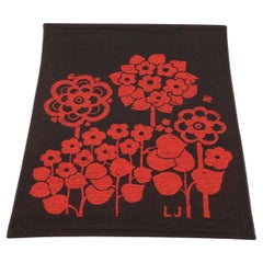 1970s Swedish Floral Wall Hanging